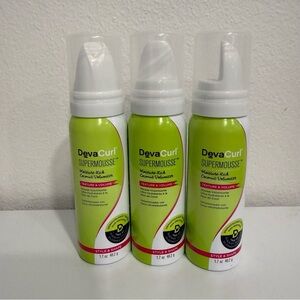 DevaCurl Supermousse Moisture-Rich Coconut Volumizer Texture & Volume 1.7 Oz